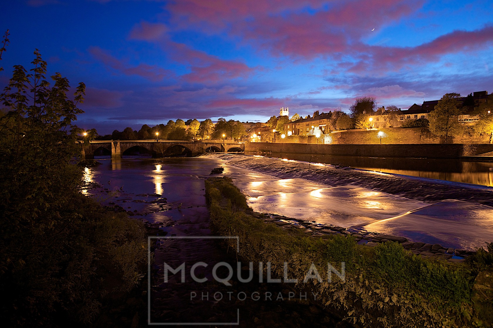 forgotten side 112 
 Keywords: Chester,Landscape,Purple,skies,River