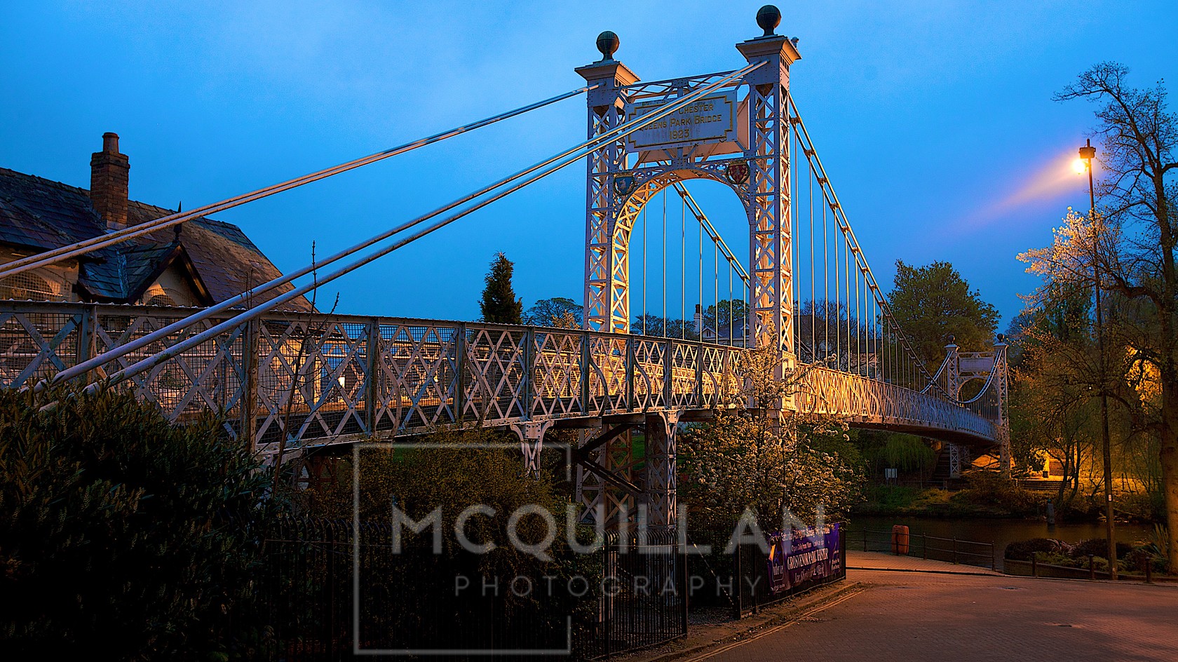 Queens Bridge Chester 
 Keywords: Chester,Handbridge,Grosvenor,Riverside