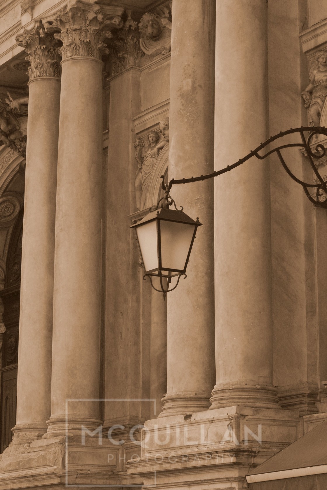 venice station 
 italy,style,venice,station,stone pillar,light,sepia,